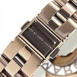 Marc Jacobs Henry Rose Gold Dial Stainless Steel Strap Watch for Women - MBM3296