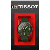 Tissot Chrono XL Green Dial Green NATO Strap Watch For Men - T116.617.37.097.00