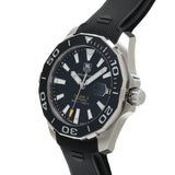 Tag Heuer Aquaracer Calibre 5 Automatic 41mm Black Dial Black Rubber Strap Watch for Men -  WAY211A.FT6151