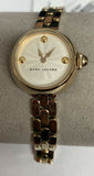 Marc Jacobs Courtney White Dial Gold Stainless Steel Strap Watch for Women - MJ3457