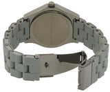 Marc Jacobs Pelly Grey Dial Grey Stainless Steel Silicone Strap Watch for Women - MBM2589