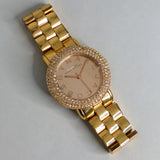 Marc Jacobs Marci Crystal Rose Gold Dial Rose Gold Stainless Steel Strap Watch for Women - MBM3192