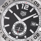 Tag Heuer Formula 1 Automatic 43mm Black Dial Silver Steel Strap Watch for Men - WAZ2012.BA0842