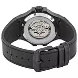 Maserati Potenza Skeleton Limited Edition Black Dial Black Leather Strap Watch For Men - R8821108027