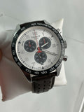 Tissot T Sport PRS 516 Chronograph Silver Dial Brown Leather Strap Watch for Men - T131.617.16.032.00