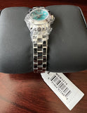 Marc Jacobs Amy Blue Dial Silver Stainless Steel Strap Watch for Women - MBM3274