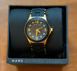 Marc Jacobs Pelly Black Dial Black Stainless Steel Strap Watch for Women - MBM2540