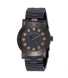 Marc Jacobs Amy Black Dial Black Stainless Steel Strap Watch for Women - MBM8595