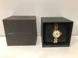 Marc Jacobs Courtney White Dial Rose Gold Steel Strap Watch for Women - MJ3458