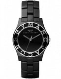 Marc Jacobs Black Dial Ceramic Black Strap Watch for Women - MBM9501