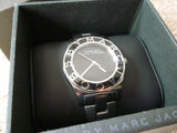 Marc Jacobs Blade Black Dial Silver Stainless Steel Watch for Women - MBM3058