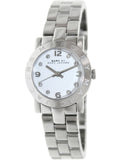 Marc Jacobs Mini Amy White Dial Silver Stainless Steel Strap Watch for Women - MBM3055