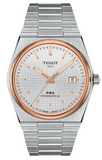 Tissot PRX Powermatic 80 Silver Dial Silver Steel Strap Watch For Men - T1374072203100