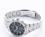 Maserati Competizione Chronograph Black Dial Silver Steel Strap Watch For Men - R8853100012