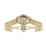 Marc Jacobs Marc Tether Gold Transparent Dial Gold Stainless Steel Strap Watch for Women - MBM3413