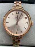 Marc Jacobs Sally Rose Gold Dial Stainless Steel Strap Watch for Women - MBM3364