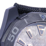 Tag Heuer Aquaracer Calibre 5 Black NATO Strap Carbon Dial Watch for Men - WBD218A.FC6445