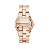 Marc Jacobs Henry Gold Skeleton Dial Rose Gold Stainless Steel Strap Watch for Women - MBM3264