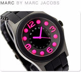 Marc Jacobs Pelly Black Dial Black Stainless Steel Strap Watch for Women - MBM2529
