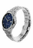 Tissot Luxury Powermatic 80 Blue Dial Silver Steel Strap Watch For Men - T086.407.11.041.00