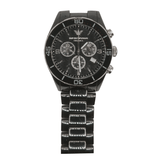 Emporio Armani Black Ceramic Chronograph Black Dial Watch For Men - AR1421