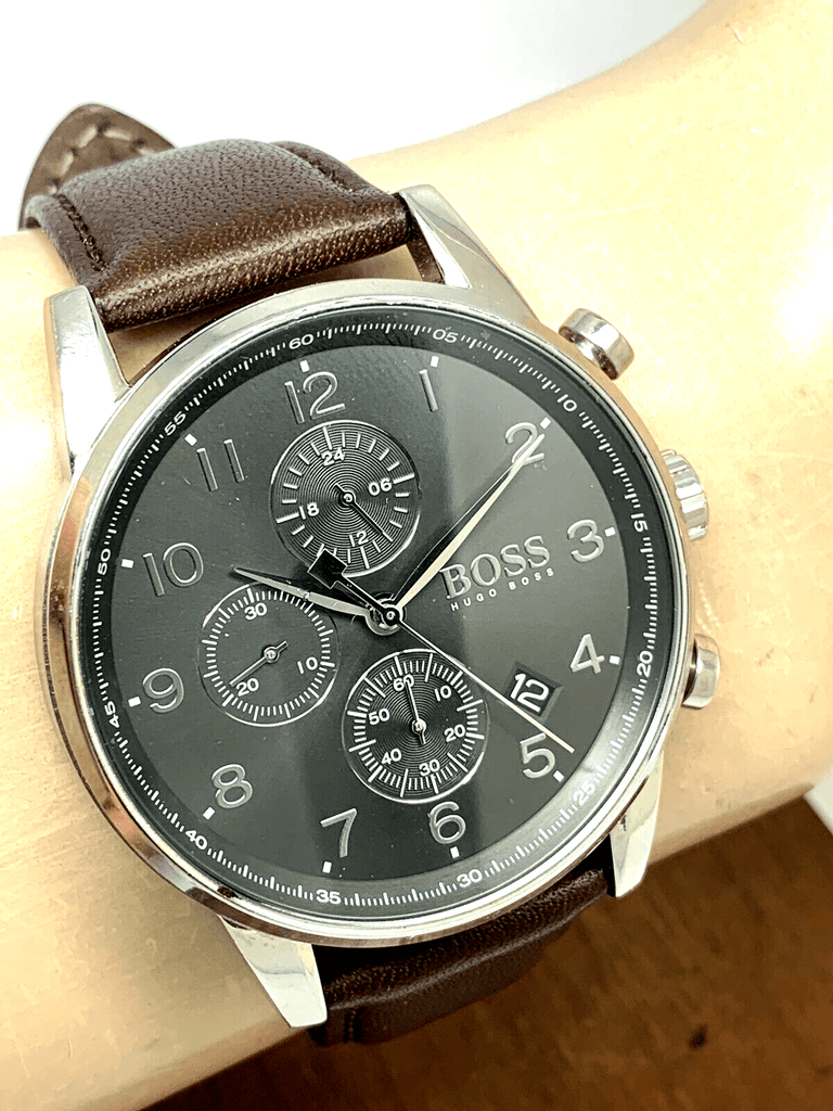 Hugo boss navigator watch outlet