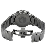 Emporio Armani Classic Chronograph Grey Dial Grey Steel Strap Watch For Men - AR2454