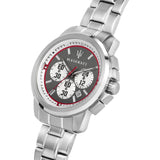 Maserati Royale Chronograph Grey Dial Silver Steel Strap Watch For Men - R8873637003