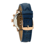 Maserati Epoca Blue Dial Leather Blue Strap Watch For Men - R8871618007