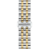 Tissot Carson Premium Powermatic 80 White Dial Two Tone Steel Strap Watch For Men - T122.407.22.031.00