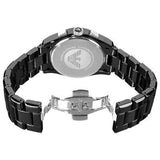 Emporio Armani Ceramica Black Dial Black Ceramic Strap Watch For Men - AR1455