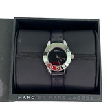 Marc Jacobs Blade Black Dial Black Leather Strap Watch for Women - MBM1211