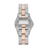 Marc Jacobs Blade Silver Dial Two Tone Stainless Steel Strap Watch for Women - MBM3129