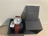 Marc Jacobs Fergus White Dial Brown Leather Strap Watch for Men - MBM5080