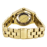 Marc Jacobs Henry Gold Dial Stainless Steel Strap Watch for Women - MBM3292