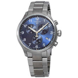 Tissot T Sport Chrono XL Classic Blue Dial Silver Steel Strap Watch For Men - T116.617.11.047.01