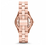 Marc Jacobs Henry Rose Gold Dial Stainless Steel Strap Watch for Women - MBM3296