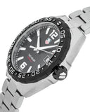 Tag Heuer Formula 1 Quartz 41mm Black Dial Silver Steel Strap Watch for Men - WAZ1110.BA0875