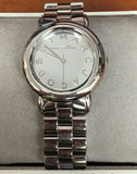 Marc Jacobs Marci Silver Dial Silver Stainless Steel Strap Watch for Women - MBM3097