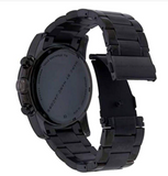 Marc Jacobs Larry Black Dial Black Stainless Steel Strap Watch for Men - MBM8606