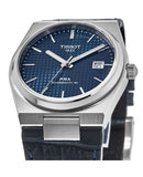 Tissot PRX Powermatic 80 Blue Dial Blue Leather Strap Watch for Men - T137.407.16.041.00