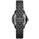 Emporio Armani Ceramica Crystals Black Dial Black Ceramic Strap Watch For Women - AR1478