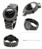 Marc Jacobs Marci Black Dial Black Ion Plated Stainless Steel Dial Watch for Women - MBM3193