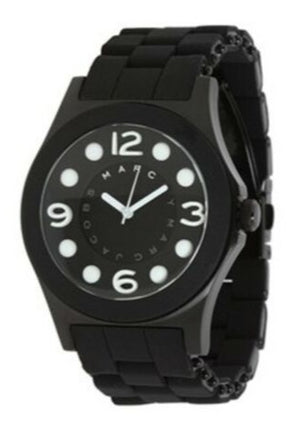 Marc Jacobs Pelly Black Dial Black Stainless Steel Strap Watch for Women - MBM2516