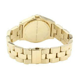 Marc Jacobs Blade Gold Dial Stainless Steel Strap Watch for Women - MBM3126