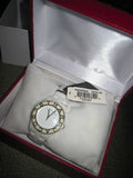 Marc Jacobs Marc White Dial Ceramic Strap Watch for Women - MBM9500