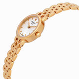 Tissot T Lady Lovely Silver Dial Rose Gold Steel Strap Watch For Women - T058.009.33.031.01