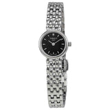 Tissot T Lady Lovely Black Dial Silver Steel Strap Watch For Women - T058.009.11.051.00