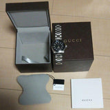 Gucci Dive Quartz Black Dial Silver Steel Strap Watch For Men - YA136301