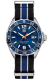 Tag Heuer Formula 1 Quartz Blue Dial Two Tone NATO Strap Watch for Men - WAZ1010.FC8197